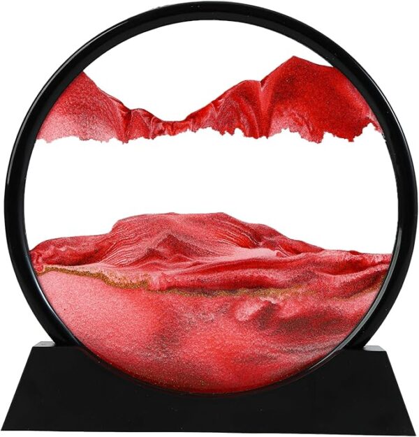 Moving Sand Art Picture, Liquid Motion 3D Deep Sea Sandscape in Motion