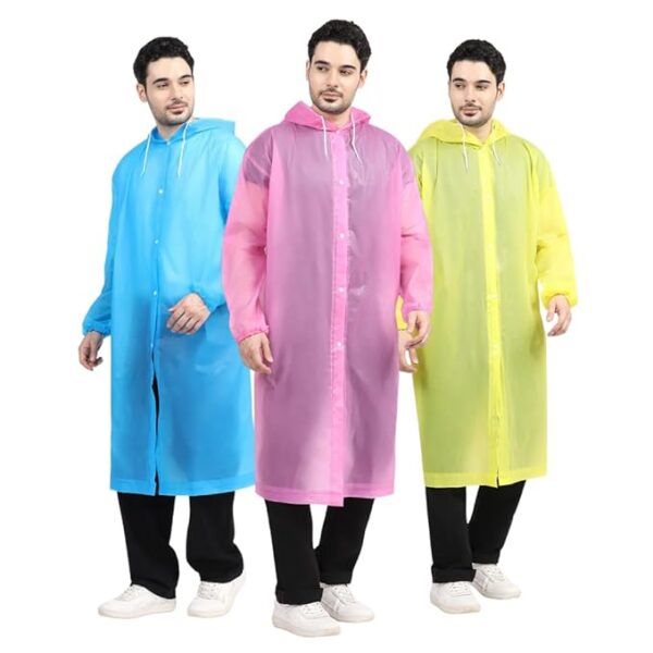 Eco-Friendly EVA Poncho Raincoat for Men & Women