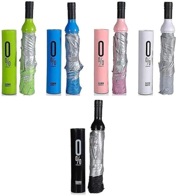 Wine Shape Bottle Umbrella