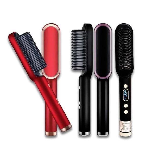 3-in-1 Hair Styler Comb – Electric Hair Styling Tool for Curling
