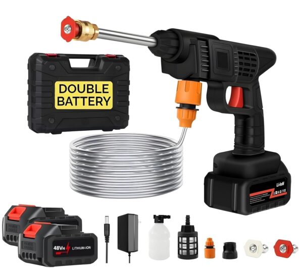 Portable Wireless Pressure Washer Gun 48V