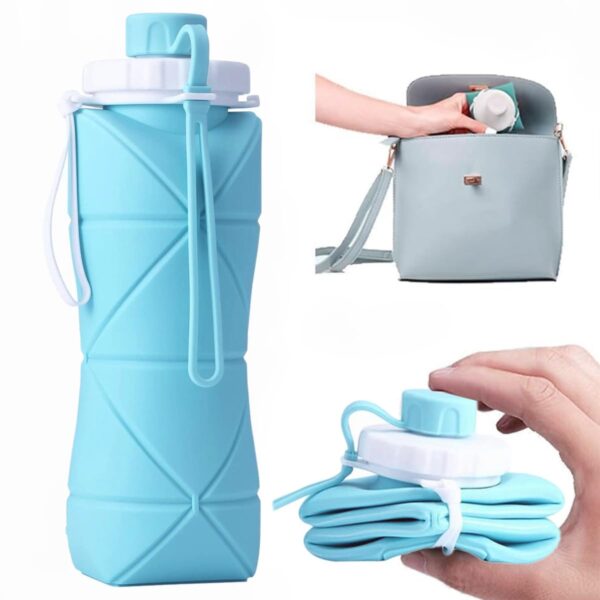 Folding Silicone Water Bottle
