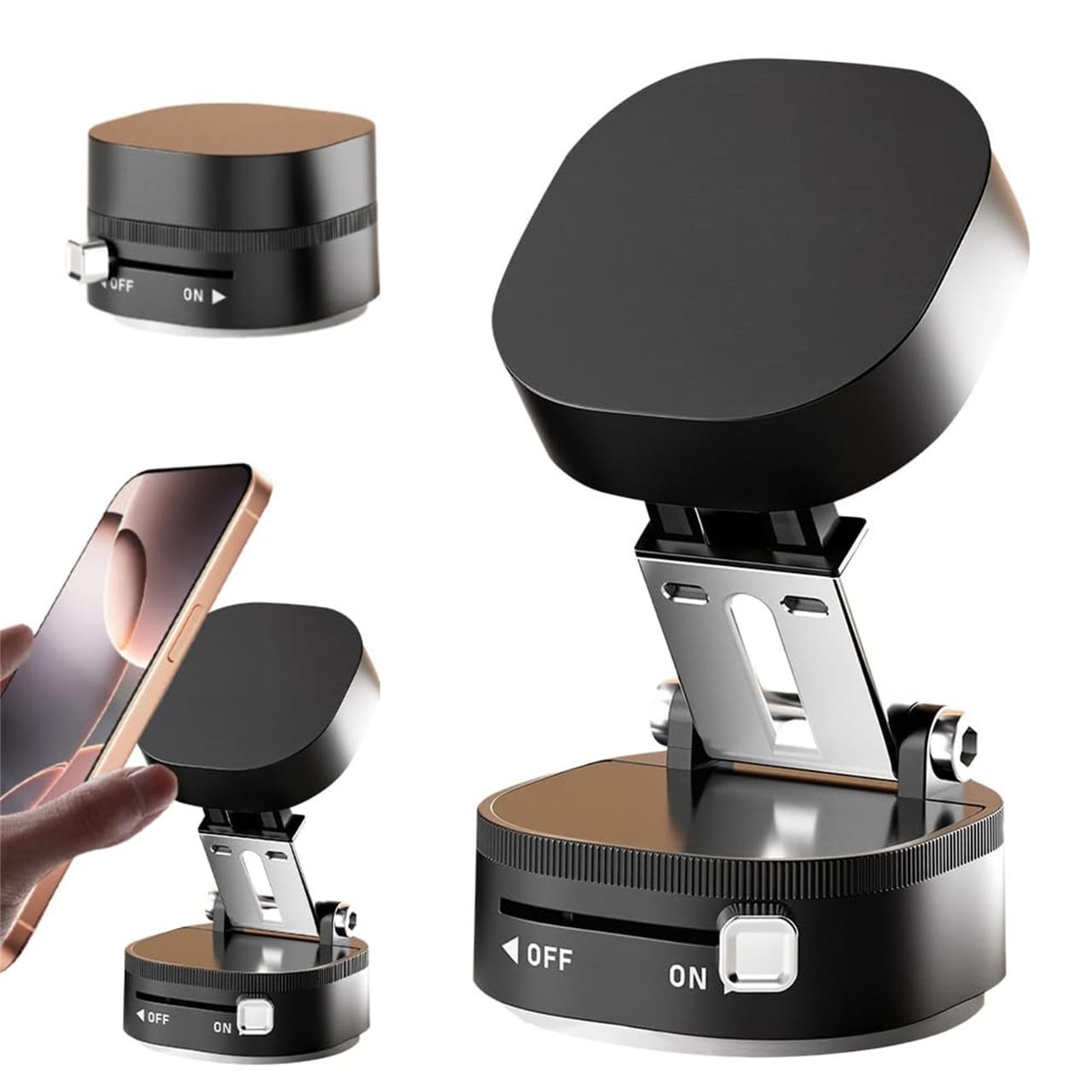 Hold X Magnetic Vacuum Suction Mobile Holder