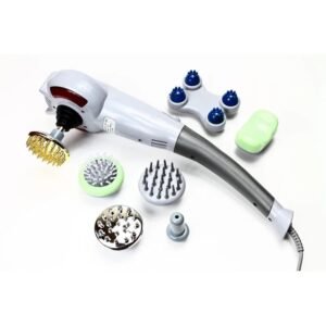 Electric Handheld Body Massager with 7 Attachments - Drop Shipping