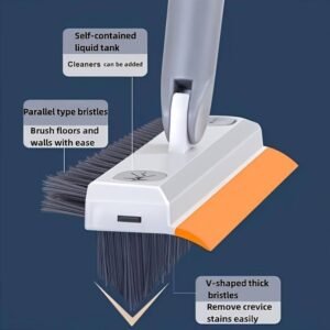 3-in-1 bathroom and tiles cleaning brush - Drop Shipping